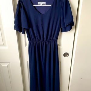 Navy Blue Bridesmaid Dress